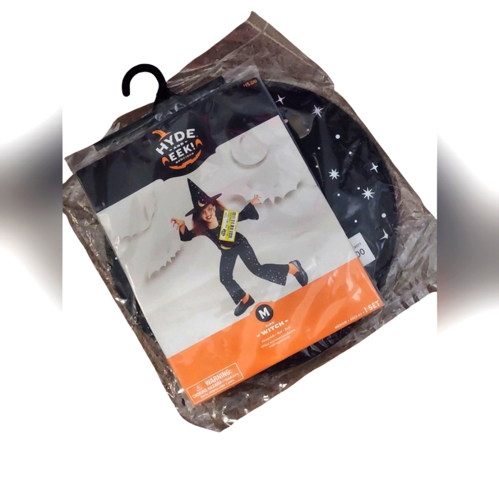 HYDE AND EEK Witch Costume New
